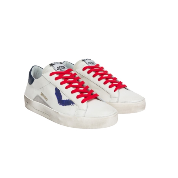 4b12 lake sneakers uomo u331 white black blu print2