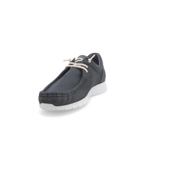 Mocassino uomo ingegnere in nabuk scamosciato blu u18019 melluso4