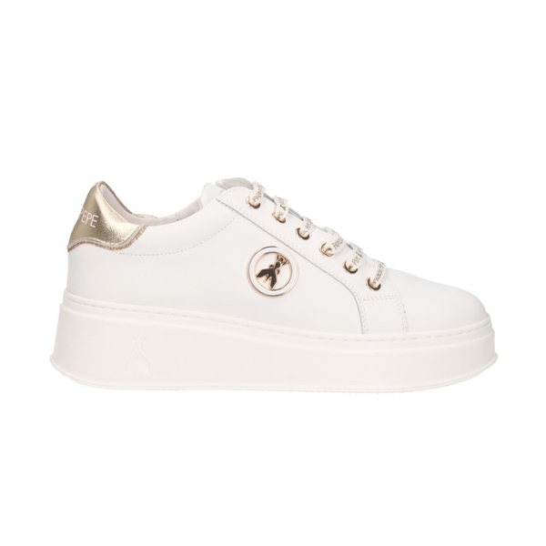 sneakers patrizia pepe ppj263 bianco- platino_