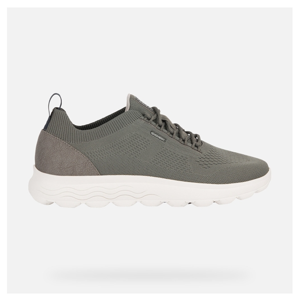 sneakers uomo geox spherica dark green_