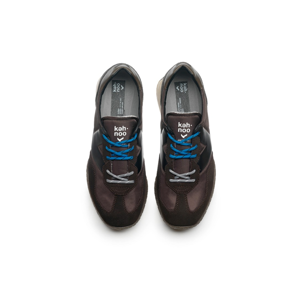 Sneakers-Uomo-Keh-Noo-KM9775-brown-black-4